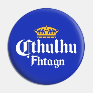 Cthulhu Corona Pin