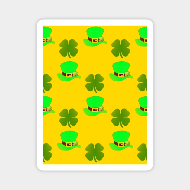 LUCK Of The Irish March 17th Magnet by SartorisArt1