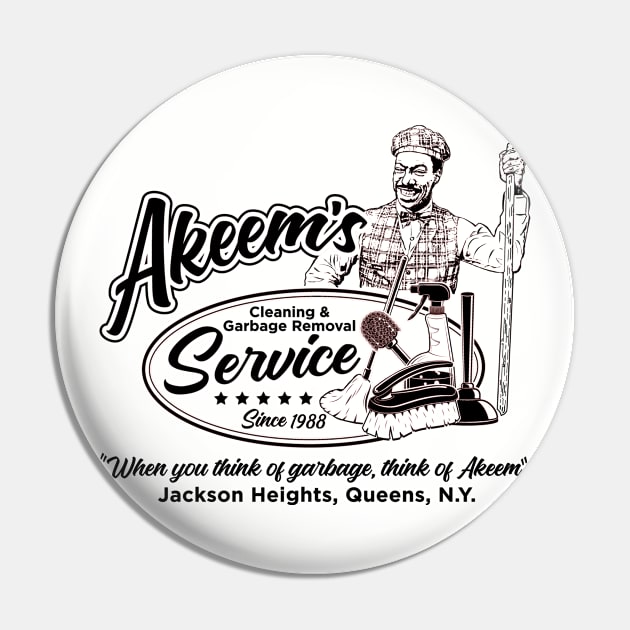 Akeem's Cleaning Service Lts Pin by Alema Art