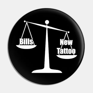 Bills vs. Tattoos Pin