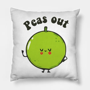 peas out Pillow