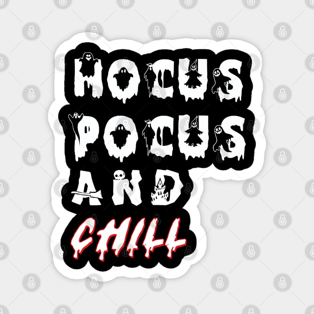 Magical Relaxation: Hocus Pocus and Chill Magnet by Toonstruction