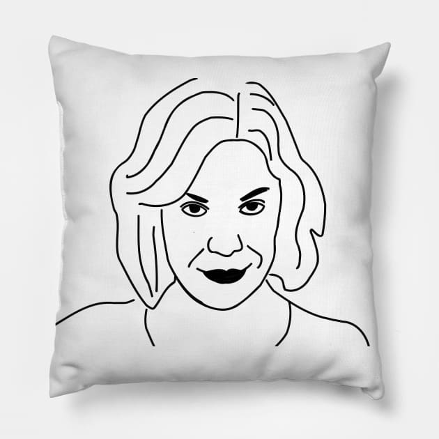 The Countess' Mugshot Pillow by SomethingArtsyFartsy