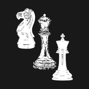 Chess pieces design T-Shirt