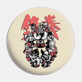 Iron Challengers Pin