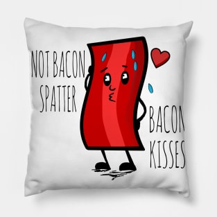 Bacon Kisses Pillow