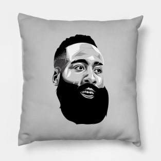 James " The Beard" Harden Pillow