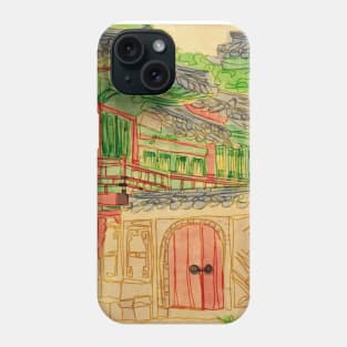 Korean traditional village Phone Case