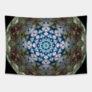 Mandala of Trapped Light Tapestry
