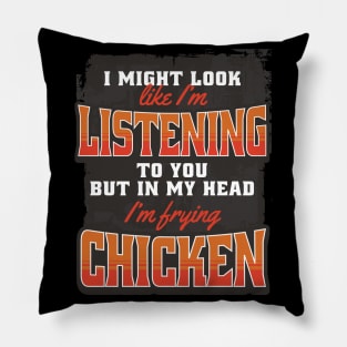 Daydreaming Culinary Wit Pillow