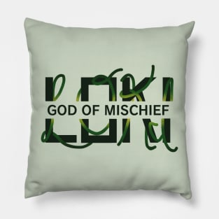 Loki God of Mischief Pillow