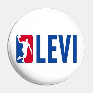 Levi NBA Basketball Custom Player Your Name T-Shirt Pin