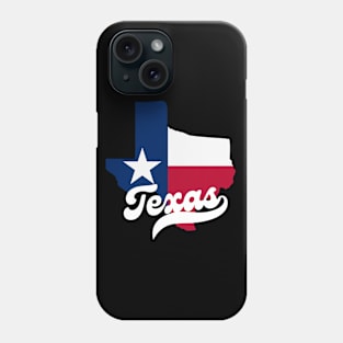 Texas State Map Phone Case