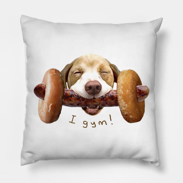 I GYM Pillow by ADAMLAWLESS