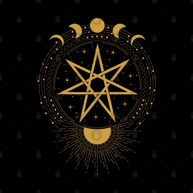 Faery Star | Setogram | Pagan Symbol by CelestialStudio