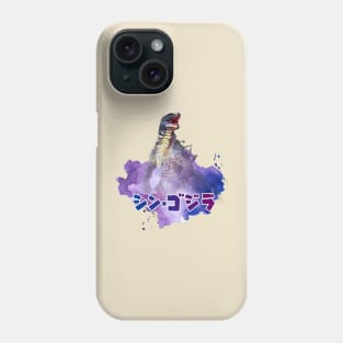 KING KAIJU WITH ABSTRACT PAINTING EFFECT Phone Case