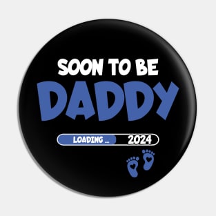 Soon to be daddy 2024 Pregnancy Announcement Pin