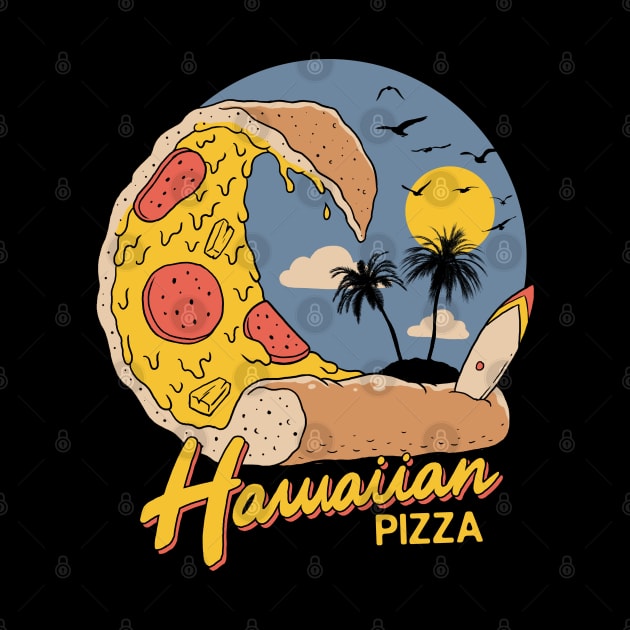 Hawaiian Pizza by Vincent Trinidad Art