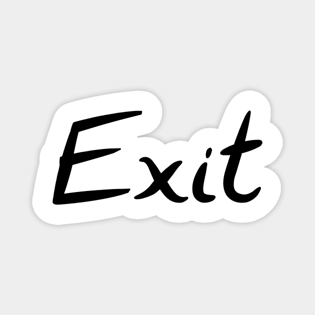 Exit Magnet by Absign