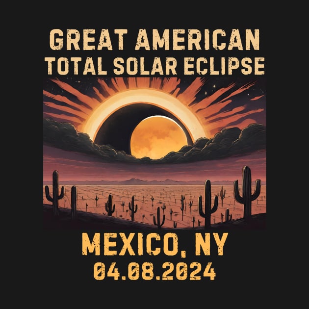 Total Solar Eclipse 2024 USA April 8 2024, Mexico, NY by Pikalaolamotor