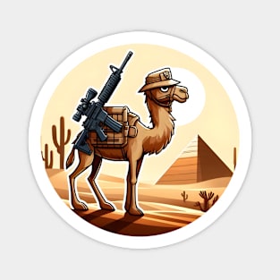 Tactical Camel Magnet