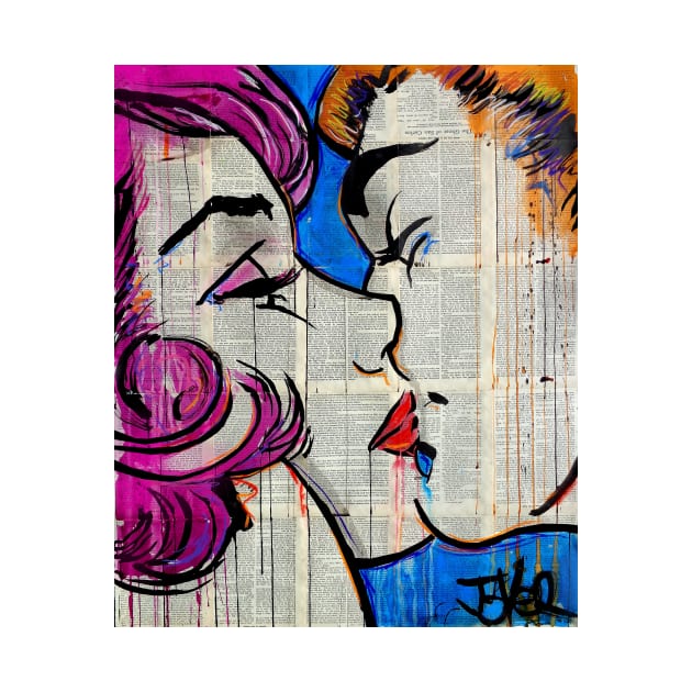 True pop kiss by Loui Jover 