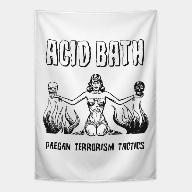 Acid Bath - Classic Fanmade Tapestry by fuzzdevil