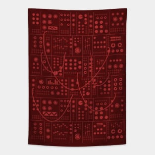 Modular Synthesizer Tapestry