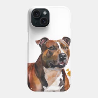 Staffordshire Bull Terrier Pop Art - Dog Lover Gifts Phone Case