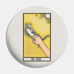 The Fool Tarot Card - Cat Edition Pin