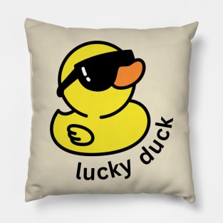 Lucky Duck Pillow