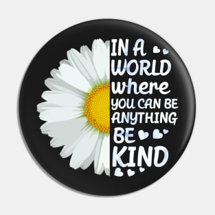 In a world where you can anything be kind Pin