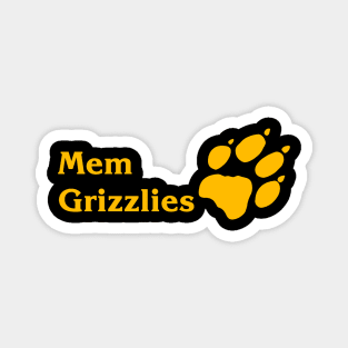 Grizzlies Wolfskin Magnet