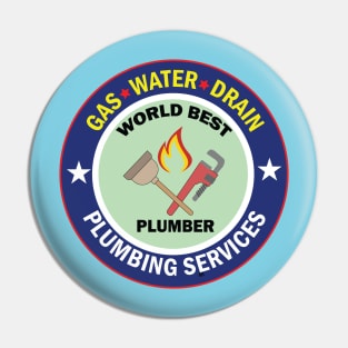 world Best Plumber Design for Plumber and mechanics and pipe fitters Pin