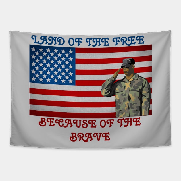 Memorial day Tapestry by Eldorado Store