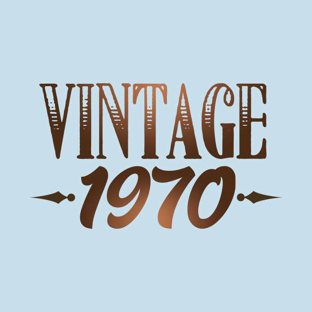 Discover Vintage 1970 - 1970 - T-Shirt