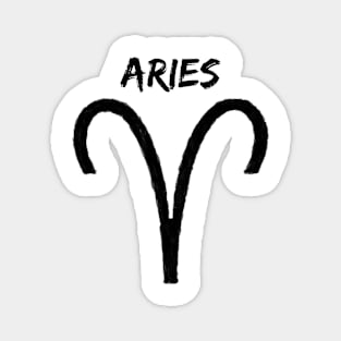 ARIES IN OIL Magnet