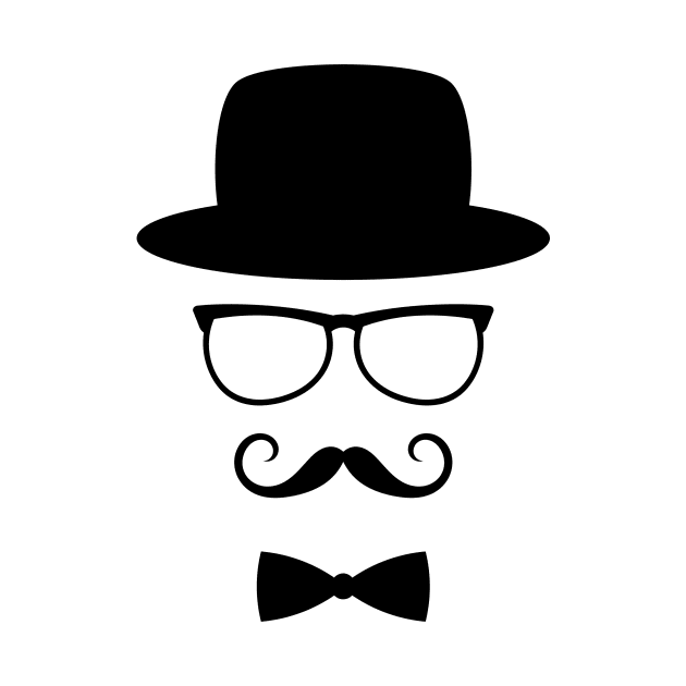 Retro gentleman with eyeglasses by SooperYela