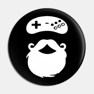 Beard Gamer! Pin