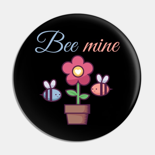 Bee mine Pin by maxcode