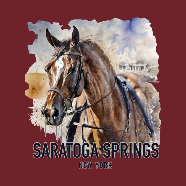 Saratoga Springs Horse Love by Cre8tiveSpirit