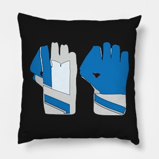 Cricket Keeper Gloves Clipart Stickers Pillow