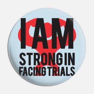 iam strong Pin