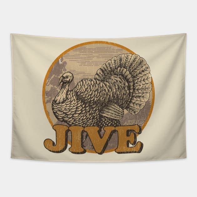 Jive-Turkey Old Logo Tapestry by Swot Tren