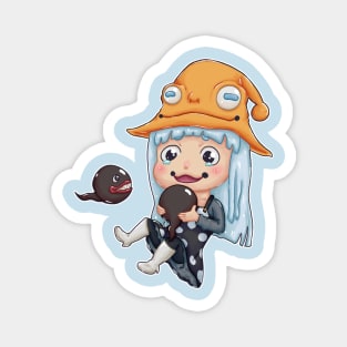 eruka frog chibi Magnet