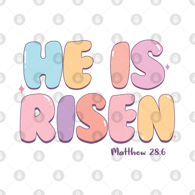 He is RIsen Matthew 28:6 by aprilio