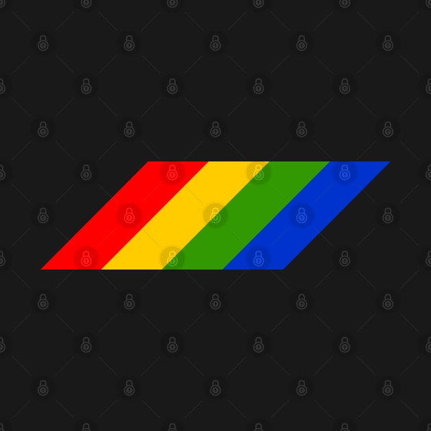 Iconic Colour Bars of the Sinclair Spectrum by retrochris