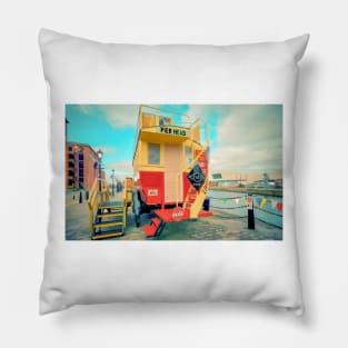 Postcard from the Albert Dock, Liverpool Pillow