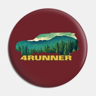 4RUNNER IN THE FOREST Pin