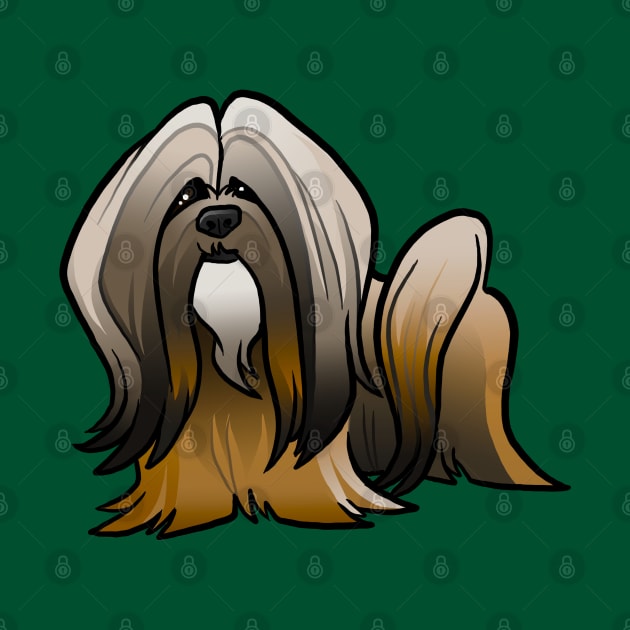 Lhasa Apso by binarygod